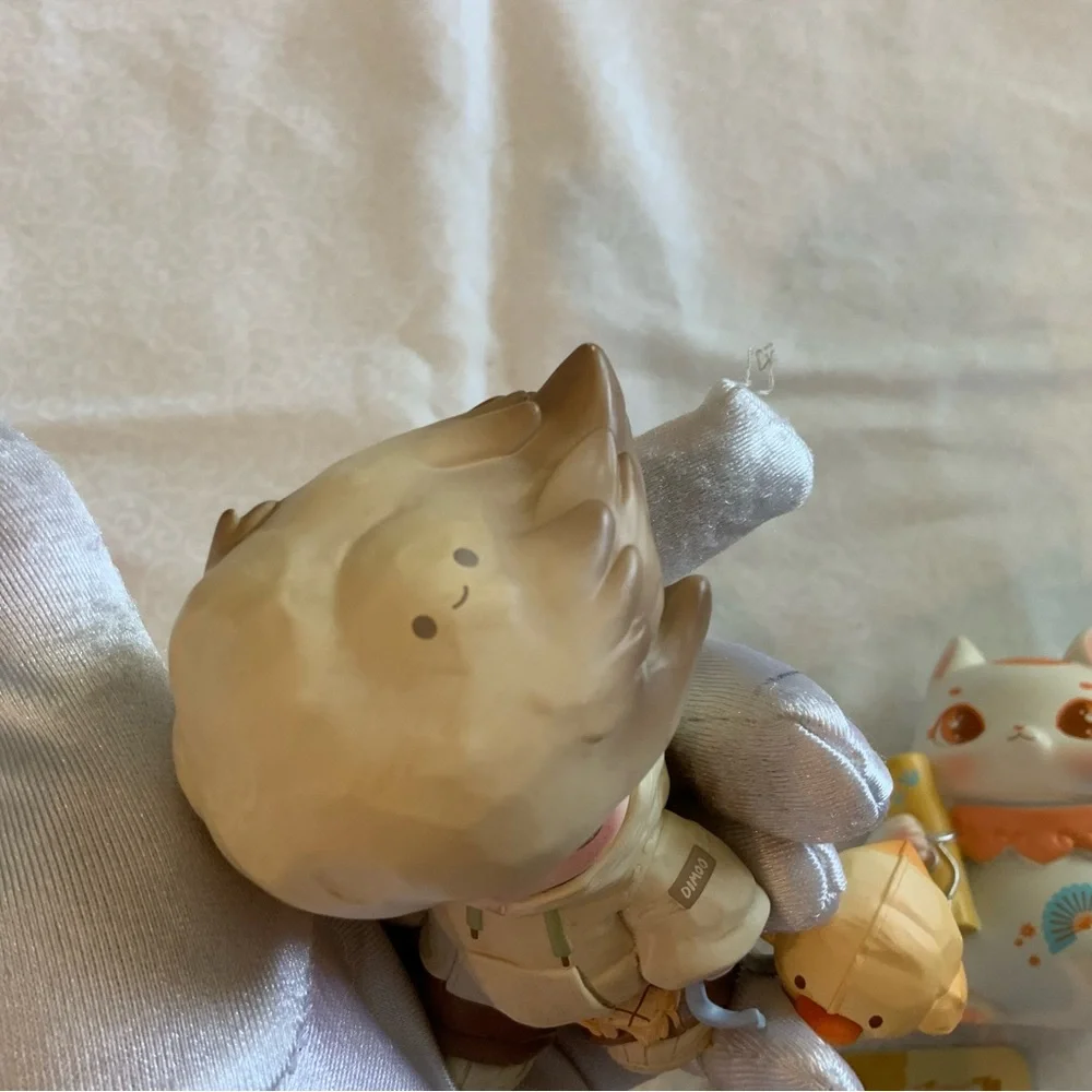 POP MART DIMOO The Missing Day Series Quacky Stroll & Lucky Cat Figure Lot